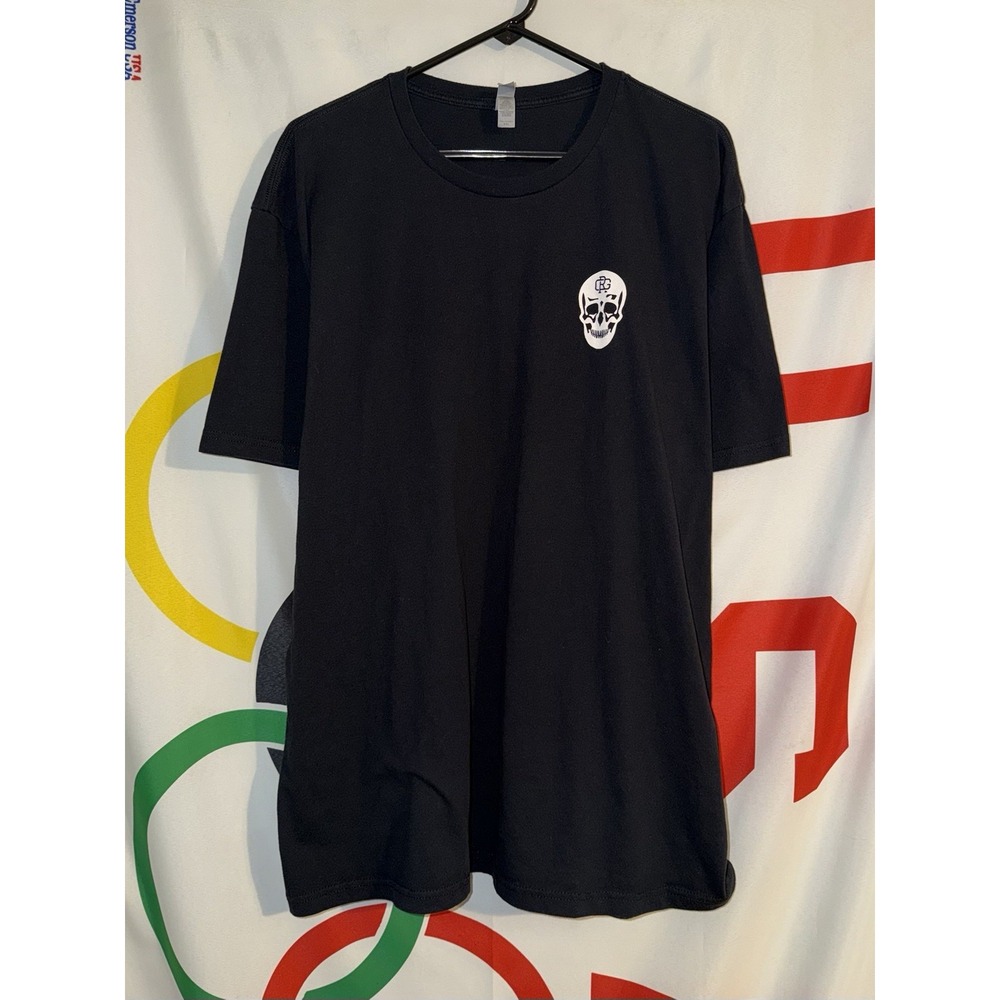 Gym Reapers T Shirt Mens 2XL Black Barbell Club Weightlifting